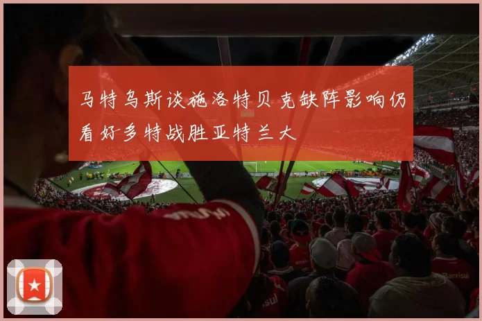 马特乌斯谈施洛特贝克缺阵影响仍看好多特战胜亚特兰大